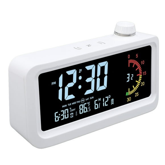 Digital Clock, Electronic Alarm Clock 12 24 Hour Format for Bedroom