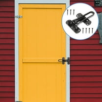 HEMOTON  Door Stoppers Security Bar Guard for Front Doors Keep Black Child