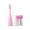 Pearl Pink, variant on FOREO ISSA 3 Electric Toothbrush Bundle with 4-in-1 Ultra-Hygienic Silicone Cleaning and 2 Brush Heads, Pink