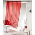 thumbnail image 5 of Tendance Evideco Striped Sheer Curtain Panel Grommet Mirano - 55 x 95 - 55 x 95 Beige, 5 of 5