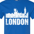 thumbnail image 4 of Inktastic London England City Skyline with Grunge T-Shirt, 4 of 5