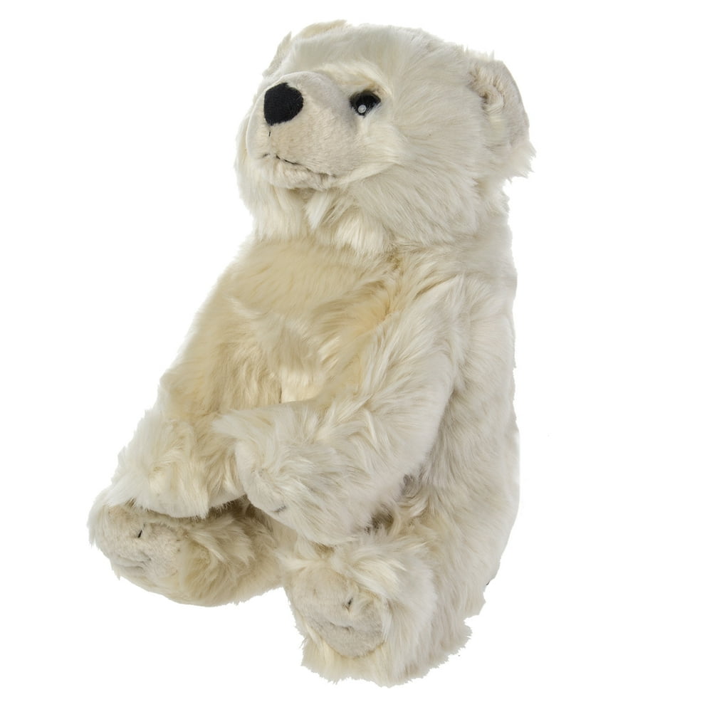 Wild Republic Cuddlekins Polar Bear Stuffed Zoo Animals, Cute Plush Toys - Walmart.com - Walmart.com