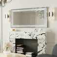 thumbnail image 2 of Wisfor 1.2M Oversized Luxury Decorative Wall Mirror Crushed Diamond Full Length Mirror, 2 of 8