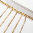 thumbnail image 6 of QQTDFG Women Charm Chain Necklaces Bikini Body Chain Chain Choker Jewelry Accessories-silver, 6 of 6