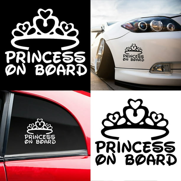 Buy Passenger Princess Car Mirror Decal Car Accessories for Women Girly Car  Accessories Cute Car Decor Cute Car Decal Decal Sticker Online in India 