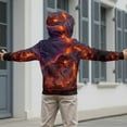 thumbnail image 6 of Uourmeti Cool Lightning Dinosaur Kids Casual Pullover Hoodie Long Sleeve Soft with Pockets Lightweight Comfy Top Boys Size 12-14, 6 of 6