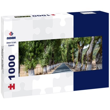 Noah Jigsaw Puzzle Tree tunnel on the road, Marvao, Alentejo, Portugal, panorama Panorama 1000 Pieces