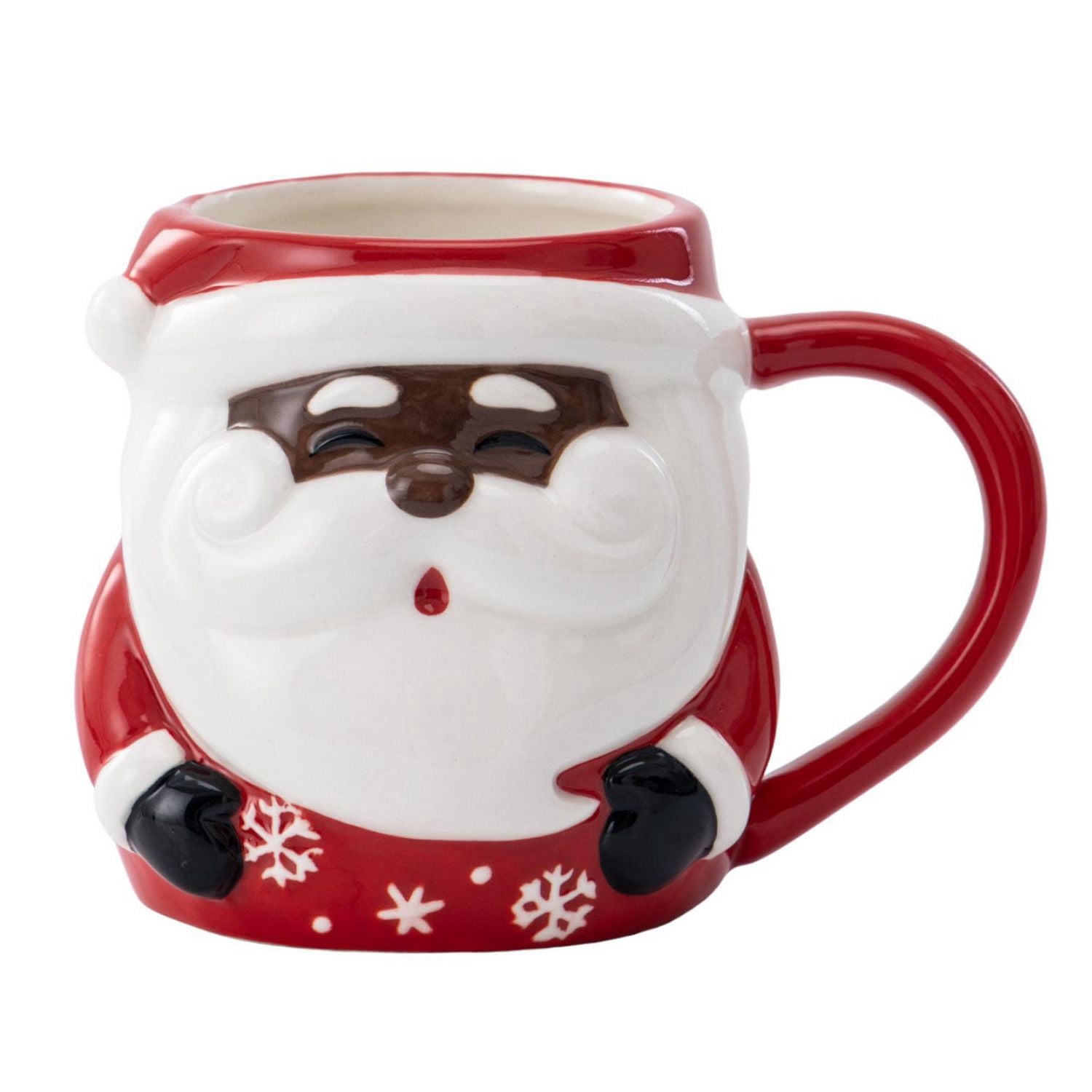 Holiday Time Figural Ceramic Mug, 18 oz