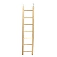 Walbest Wooden Bird Ladder for Cage, Bird Parrot Step Ladders Toys, Cage Hanging Pet Cage