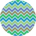 thumbnail image 1 of Ahgly Company Indoor Round Patterned Dragon Green Area Rugs, 5' Round, 1 of 6