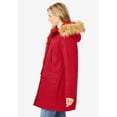 thumbnail image 4 of Woman Within Plus Size Arctic Parka Jacket & Hood 34" Long Down Blend Winter Coat, 4 of 6