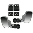 thumbnail image 1 of Niche Silver Break-Away Side View Mirror Set with Pro-Fit Roll Cage Bar UTV MK1002938, 1 of 6