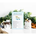 thumbnail image 4 of Inkdotpot The Price Is Right Baby Shower Game -Boy Baby Shower Fun Party Game Collection, Activities, Decorations,Blue Baby Cot Theme Party Supplies - Pack Of 50, 4 of 5