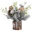 thumbnail image 2 of Ctnporpo Christmas Table Decorations 11.8 Inch Christmas Centerpiece Small Potted Christmas Tree Include /Berry/Pinecone Xmas Artificial Plants for Tables Home Mantel Holiday Fake Flowers, 2 of 9
