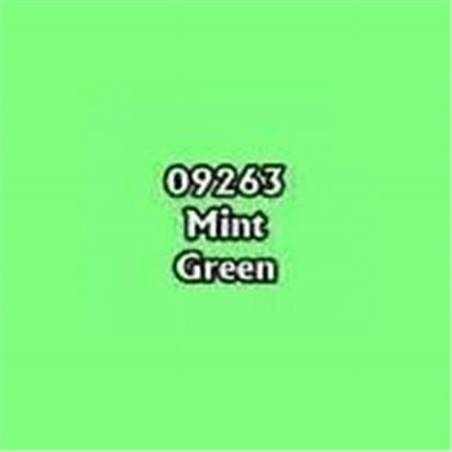 Reaper Miniatures REM09263 Bouteille Compte-Gouttes de Peinture Master Series de 0,5 oz, Vert Menthe