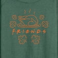 thumbnail image 3 of Friends - Turkey - Women's Lightweight French Terry Long Sleeve Shirt, 3 of 5