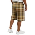 thumbnail image 5 of Resicozy Mens Casual Plaid Shorts 2026 Casual Relaxed Fit Elastic Waist Drawstring Short with Pockets Yellow 2XL, 5 of 5
