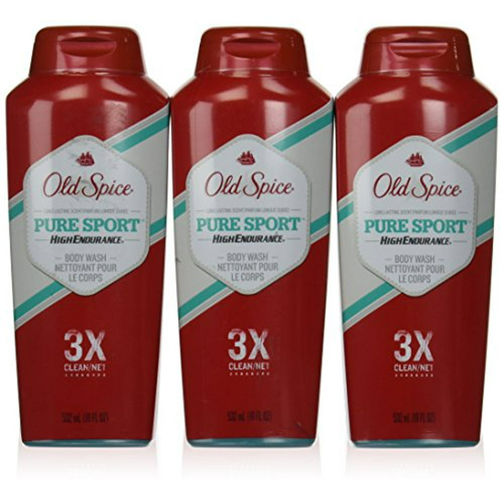 Old Spice High Endurance Body Wash, Pure Sport - Walmart.com - Walmart.com
