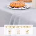 thumbnail image 2 of Rectangular Tablecloth Tablecloths Waterproof Stain Resistant Tablecloth Elegant Easy Care for Indoor, Outdoor Decoration 140*180cm, 2 of 5
