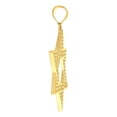 thumbnail image 3 of 10k Yellow Gold Mens Star of David Religious Symbol Charm Pendant for Men, 3 of 5