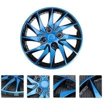 SWETRACE Wheel Cover Black PP 2Pcs For Car Refit 14 Inch