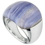 Women's Hyperbole Blue Sterling Silver Fashion Ring