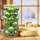 thumbnail image 5 of Adornos Navideños de Plástico con Purpurina de 6 Cm, 24 Unidades | Decoraciones Navideñas Irrompibles para Casa, Oficina, Hotel, Fiesta | Adornos Colgantes para Árbol, Centro de Mesa, Barandilla, 5 of 5