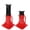 12T, variant on Heavy Duty V-Head Pipe Jack Stand - Adjustable 28-52 Inch Height, 2500 lbs Capacity - Folding Carbon Steel, Anti-Slip Handle, Triangular Base for Welding - 2500BLS*1pc-red