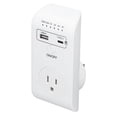 thumbnail image 1 of Power Adapter, US Plug 120V 1800W Wall Charger Power Plug Adapter Short Circuit Guard PC Energy Saving  for Travel, 1 of 7