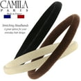 thumbnail image 5 of Camila Paris CP1345/3 French Hair Accessories for Women, Hair Elastics. Strong Hold/No Slip Grip and Durable Styling Girls Hair Ornaments. Made in France, 5 of 6