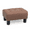 Brown, variant on Magshion Foot Stool Ottoman with Padded Seat, Modern PU Leather Footrest, Rectangular Seat Stool, Black