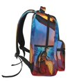 thumbnail image 3 of Wings Of Fire Backpacks Daily Large Capacity Backpack Lightweight Rucksack Casual Daypack Bookbag Shoulder Bag, 3 of 7