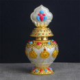 thumbnail image 1 of Botella auspiciosa decorativa Yotijar Ocho Auspiciosas Espiritualidad Guanyin, 1 of 10