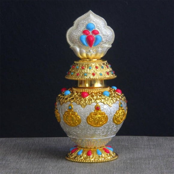 Botella auspiciosa decorativa Yotijar Ocho Auspiciosas Espiritualidad Guanyin