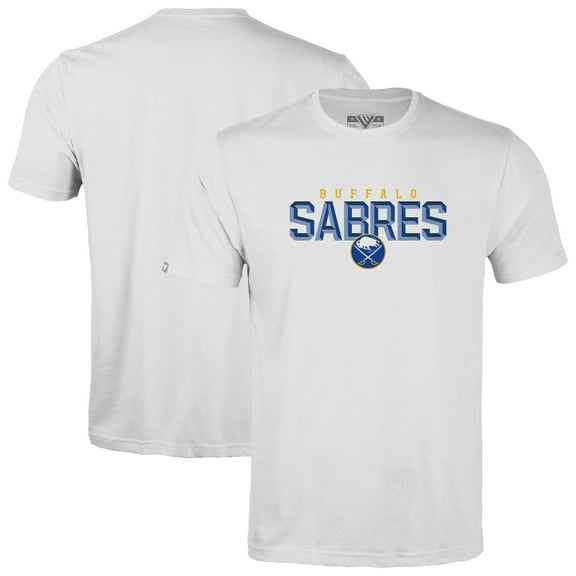 Men's Levelwear White Buffalo Sabres Richmond Carve T-Shirt