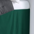 thumbnail image 2 of Dorm Room Bed Skirt - College Dual Tone Dorm Bed Skirt - Two Tone Dorm Bedskirts - College Dorm Room Bed Skirt - 100% Egyptian Cotton Two Tone Bedskirts - Twin-XL - 56" Drop, Teal Green, 2 of 2
