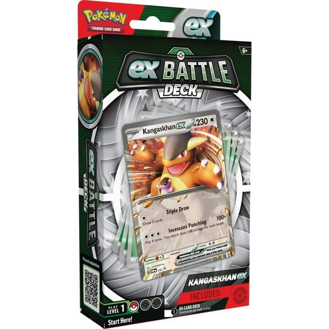 Juego de cartas coleccionables Pokemon Battle Decks Kangaskhan EX