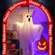 thumbnail image 5 of Fantasma Brillante Halloween LED Puerta Habitación Escape Escena Accesorios () Blanco, 5 of 9