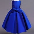 thumbnail image 5 of Wavsuf Toddler Girls Dresses Special Occasion Formal Sleeveless Blue Princess Dress Size 10Y, 5 of 5