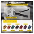 thumbnail image 4 of Manual AC Hose Crimper Kit 71500 With 7Dies, Hydraulic Hose Crimping Tool, Hydraulic Press Auto Air Conditioning Repair Set, 4 of 9