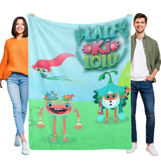Lale Ki Lolu anti-pilling, suave, ligera, esponjosa y acogedora de lujo para hogar y cocina – Perfecta para niños y adultos,100X80cm