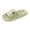 Green, variant on Chenyee Shower Shoes for Women Quick Drying Non Slip Pool Slides Comfortable Home Slippers Beach Sandals