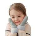 thumbnail image 2 of Baberdicy 1 Pair of Gloves Big Deal Winter Kids Warm Gloves Full Fingers Stretchy Knitted Ski Gloves Suit for 1 To 6 Years Old Kids Girls Clearance!, 2 of 6