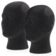 thumbnail image 2 of 2Pcs Wig Display Heads Male Foam Mannequin Wig Stand Wig Holder Hat Display Stand, 2 of 4