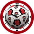 thumbnail image 1 of North Carolina State Wolfpack Soccer Wall Clock, 1 of 1