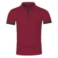thumbnail image 4 of StSilkitty Lightweight Golf Shirts for Mens Solid Color Short Sleeve Collared Buttons Athletic T-Shirt Beach Vacation Casual Tops, 4 of 8