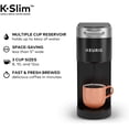 thumbnail image 5 of Restored Keurig KSK900BK K-Slim Single Serve K-Cup Pod Coffee Maker, MultiStream Tech, 3 Brew Sizes, 46oz Removable Reservoir, Black (Refurbished), 5 of 7