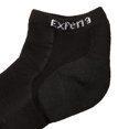 thumbnail image 3 of Thorlo Mujeres Experia Micro-Mini Crew Calcetines 3 Pack NegroNegro 10, 3 of 3