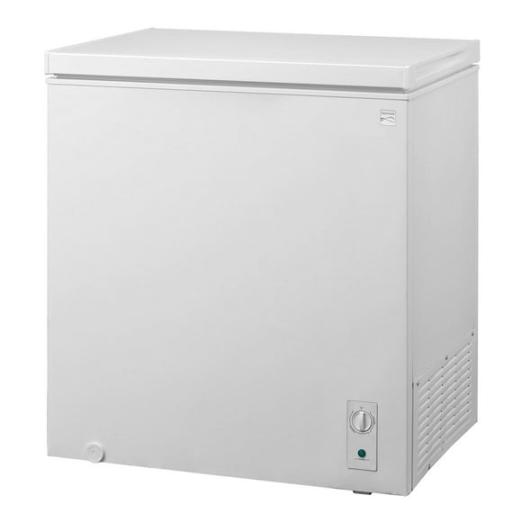 Kenmore 7 Cu. Ft. Convertible Chest Freezer/Refrigerator, 198L, Garage-Ready, Manual Defrost, Energy-Efficient, White