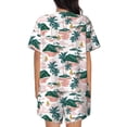 thumbnail image 3 of Xecao Hawaii Palms print Swimsuit for women, Summer-ready, sporty style.Quick-dry fabric. Many sizes & colors., 3 of 9
